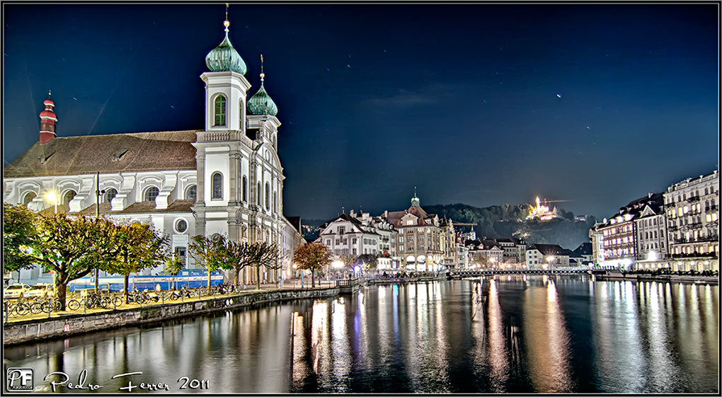 Suiza - Pueblos con encanto - Lucerna - Jesuitenkirchen