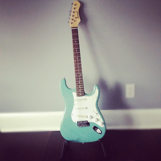 Scott surprised me with a new guitar