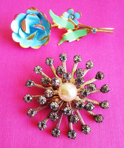 Vintage Brooches for My Grandma