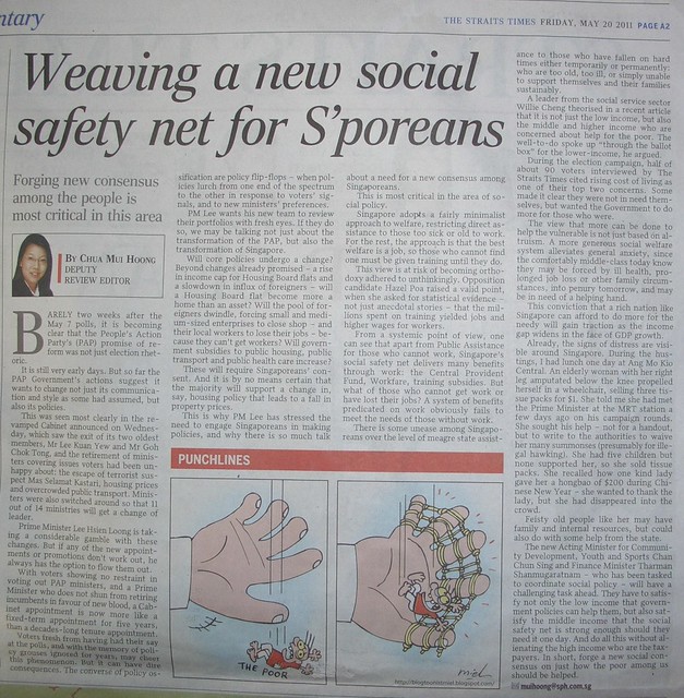 weaving a new social safety net for singaporeans