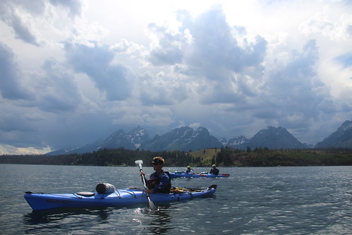 Kayaking in the Grand Tetons