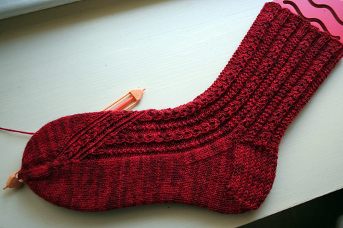 Bubble Stream: Sock One is Done!
