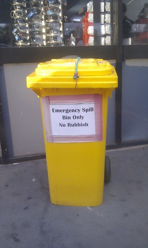 Emergency Spill Bin