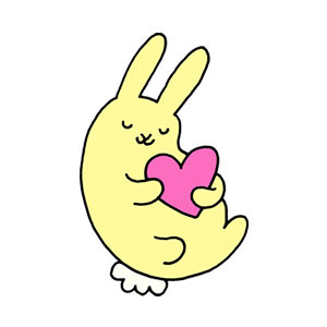 Bunny Heart Icon Design for Pixelgirl