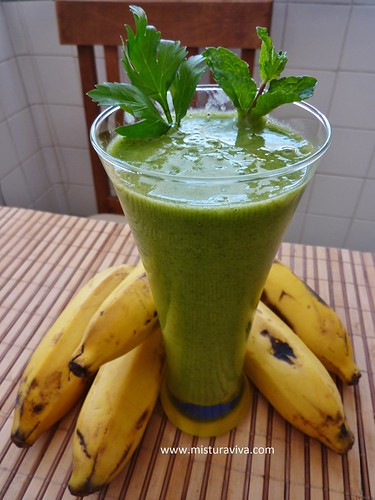 Vitamina Verde Banana
