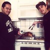 Proud parents of their first brined turkey ^_^