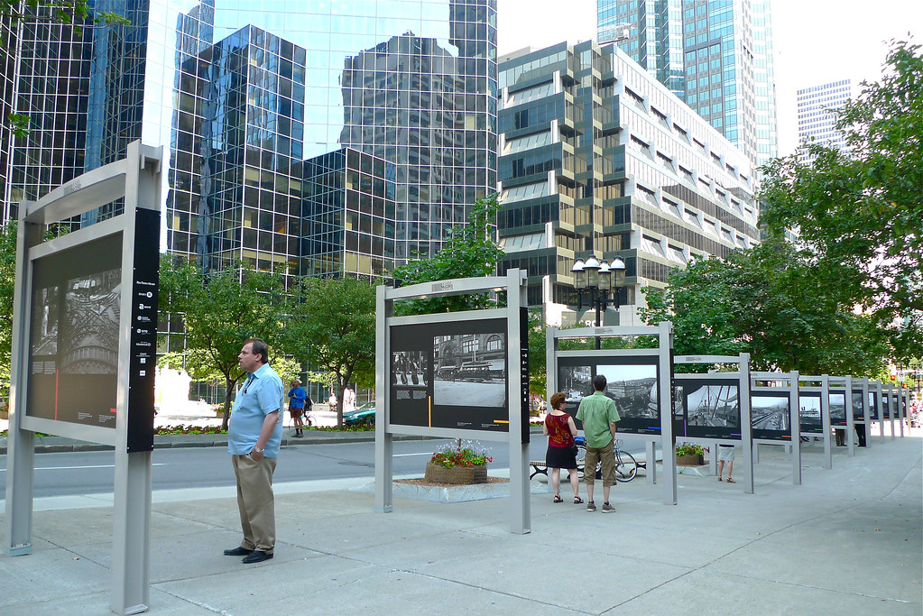 Copyright Photo: McGill College Ave. -Pieces of Pictures Exhibition by Montreal Photo Daily, on Flickr