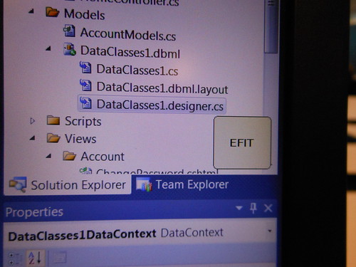 11.31 - Testmodellerar lite data och får EFIT-påminnelse