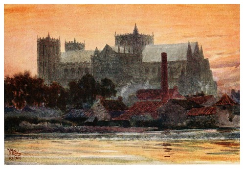 017- Ripon- Cathedral cities of England 1908- William Wiehe Collins