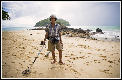 Treasure Hunter at Ya Nui Beach