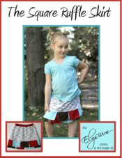 The Square Ruffle Skirt PDF Pattern