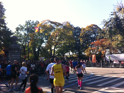 Entering Central Park at 90th Street