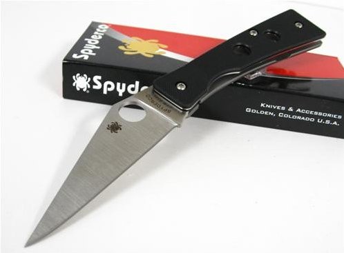 Spyderco C132GP Chokwe Folding Knife 3.75" S30V Blade, G10 Handles
