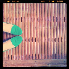 From where i stand. Bamboo floor
