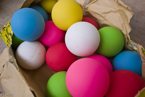 color balls for bike polo