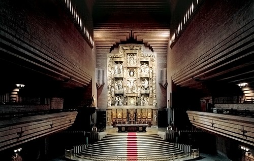 Vista general del interior del templo