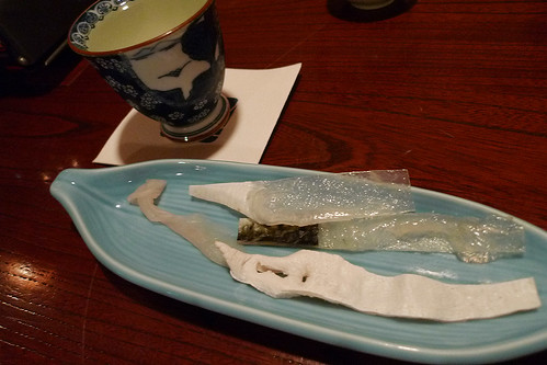 "Fugu" globefish dishes