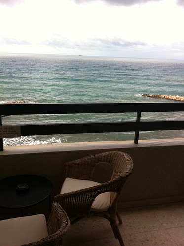 View from my room at the Londa in Limassol (Cyprus)