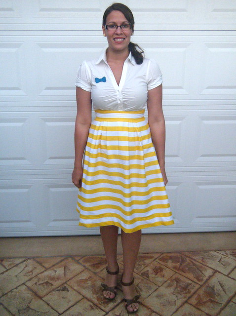 Stripe Sunshine Skirt