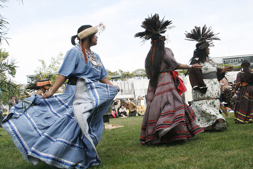 Ohlone Native American Tribal Dancers 