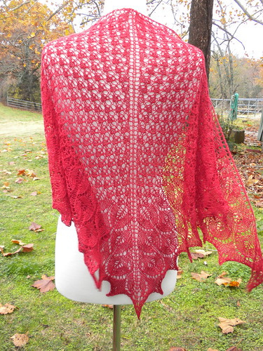 Red Shawl for Robbie