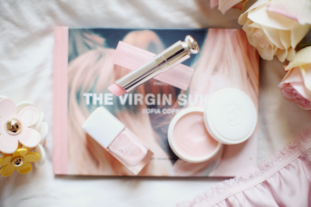 Dior Crème De Rose - Diorlisse - Dior Lip Glow - The Virgin Suicides Book