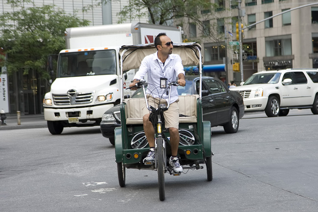 Pedicab, Columbus Circle
