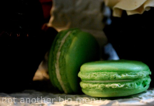 Bea's of Bloomsbury - Full Afternoon Tea £15 pperson - Green macaron