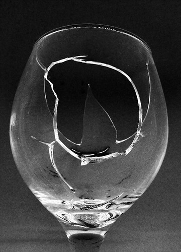Broken Wine Glass