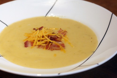 cheddar and potato soup