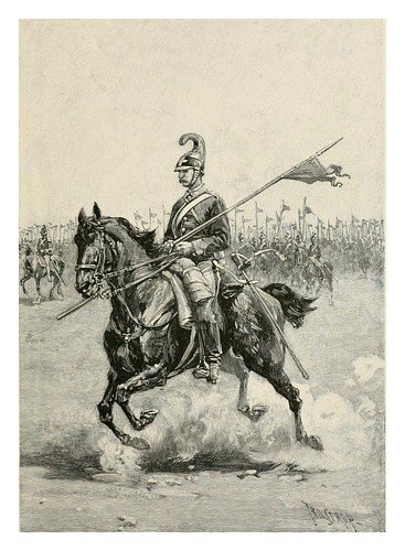 028-Caballeria italiana.Regimiento Real del Piamonte-The Armies of to-day.. (1892)-varios autores