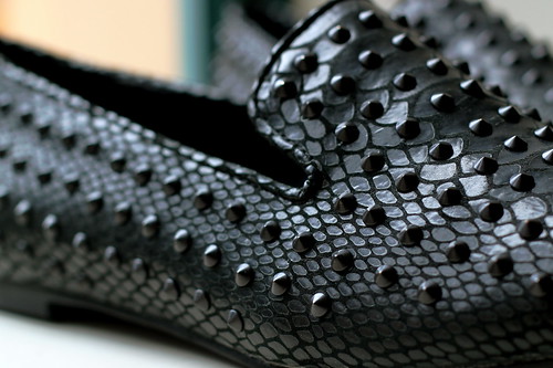 Saturday: studded loafers!