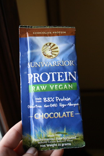 Sunwarrior Chocolate protein packet