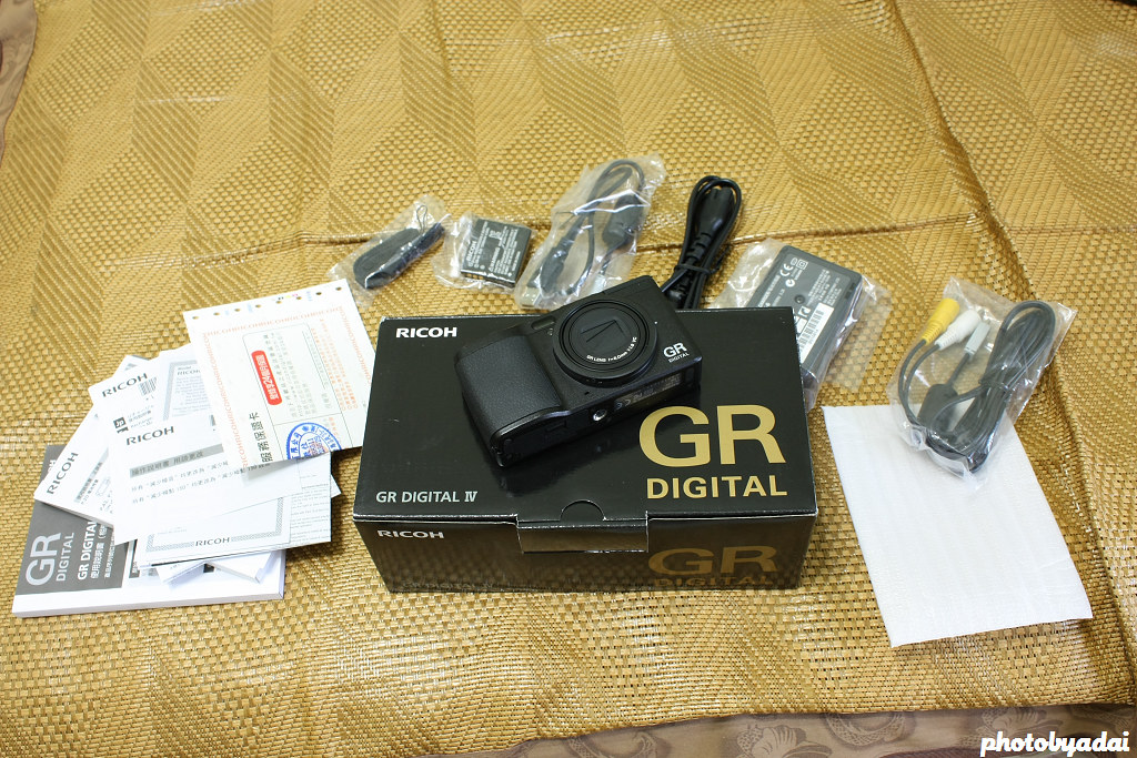 GR Digital IV 入手 unboxing