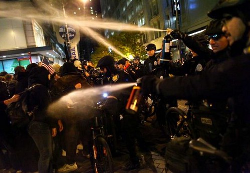 Seattle police pepperspray