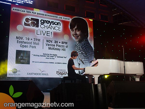 Greyson Chance Live in Manila 8