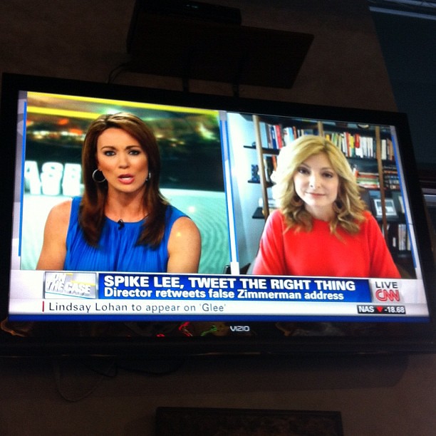 CNN encourages SPIKE LEE to "tweet the right thing." Meanwhile, I die just a little inside.