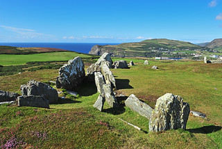 Stone circle on Mull Hill, Isle of Man