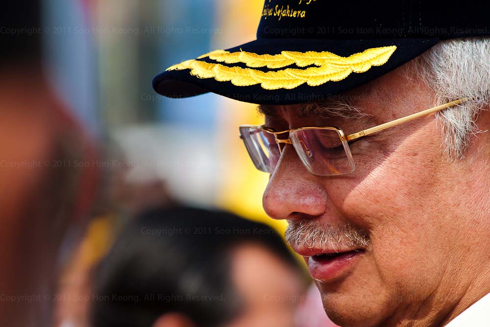 YAB Prime Minister of Malaysia Dato' Sri Haji Mohd Najib bin Tun Haji Abdul Razak @ Malaysia Day Celebration, Dataran Merdeka, KL, Malaysia
