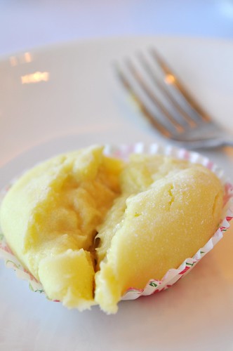 durian mochi halved