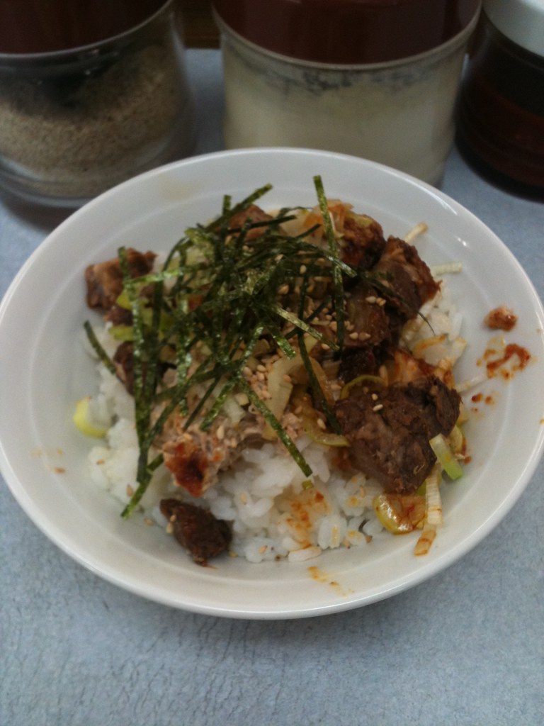 Shashu Don (チャーシュー丼 Japanese style BBQ pork rice bowl)