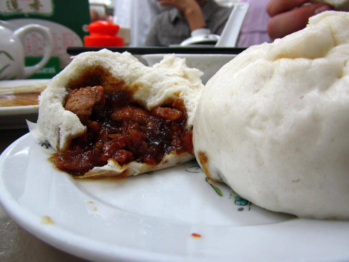 Steamed Buns with Barbecue Red Pork