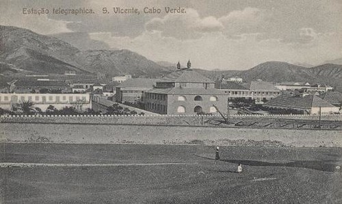 Estação Telegráfica de São Vicente - Cabo Verde 1916