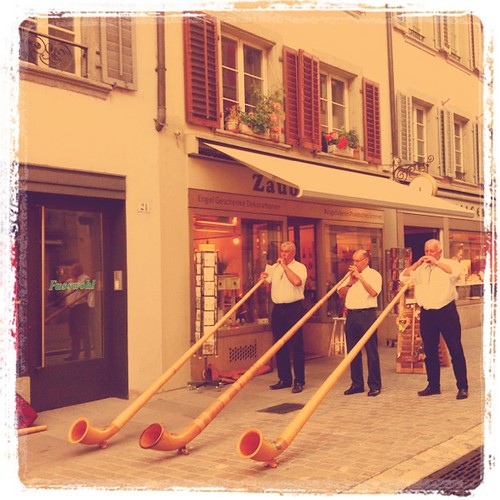 Some traditional music in Aarau by Davide Restivo