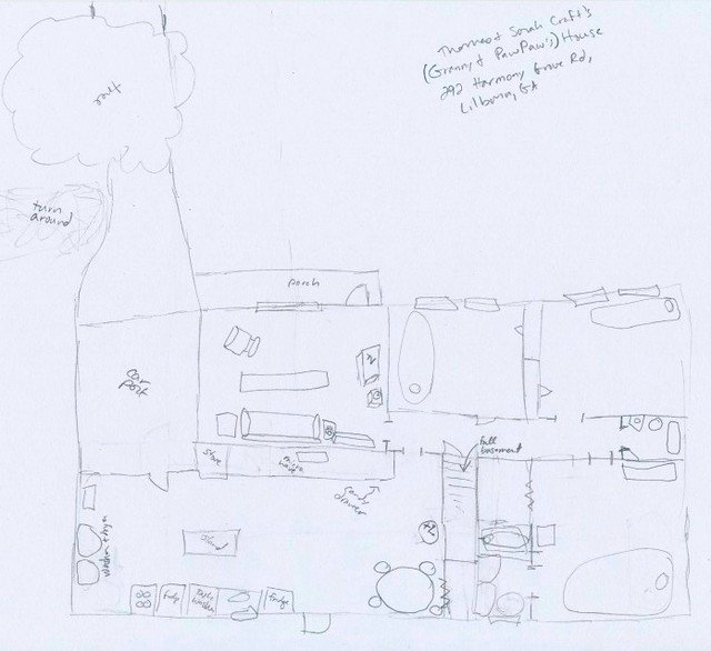 Craft House Floor plan 