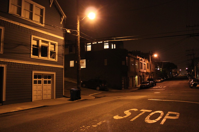 Arlington Street by night
