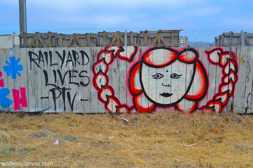 RAILYARD, PTV, Bella Ciao, BROKE ONE, BROKE, Graffiti, Street Art, East Bay, the yard,