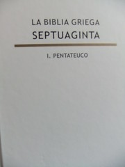Septuaginta primer volumen