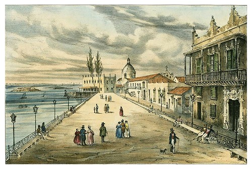 002-Alameda de Paula-Isla de Cuba Pintoresca-1839- Frédéric Mialhe- University of Miami Libraries Digital Collections