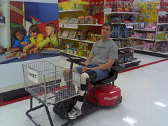 Dennis Post ACL Shopping at Target
